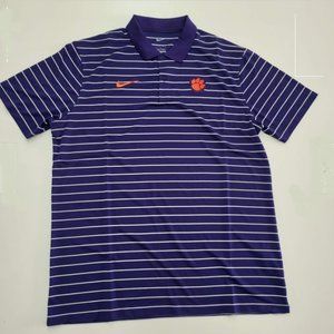 CLEMSON TIGERS NIKE POLO SHIRT, MENS SMALL BRAND NEW